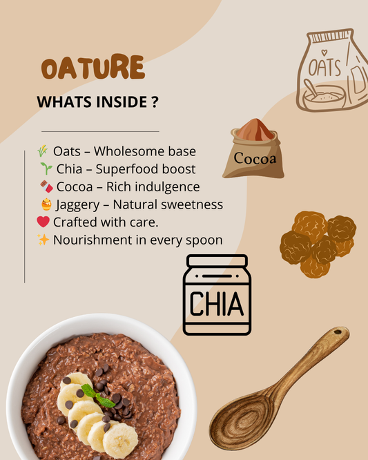 Oature – Overnight Oats Mix (For Adults)