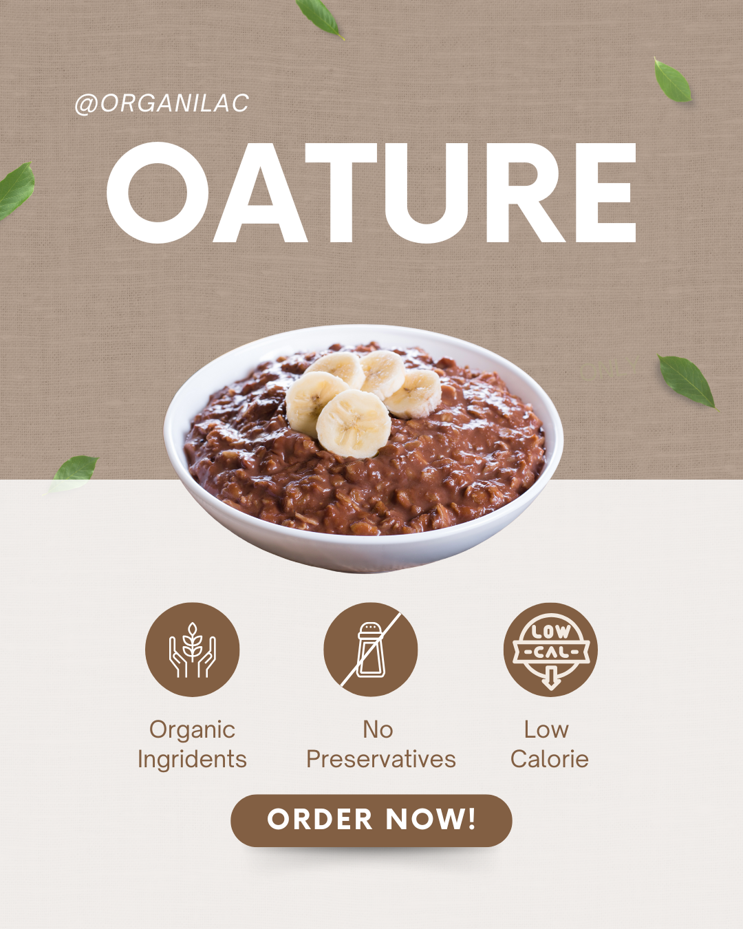 Oature – Overnight Oats Mix (For Adults)